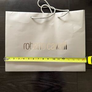 Roberto Cavalli Designer Shopping Bag